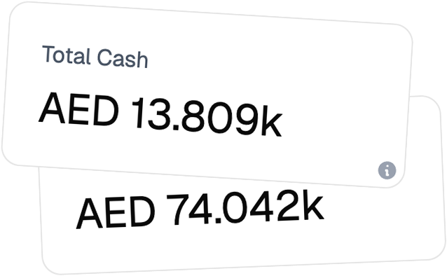 Multiple accounts interface
